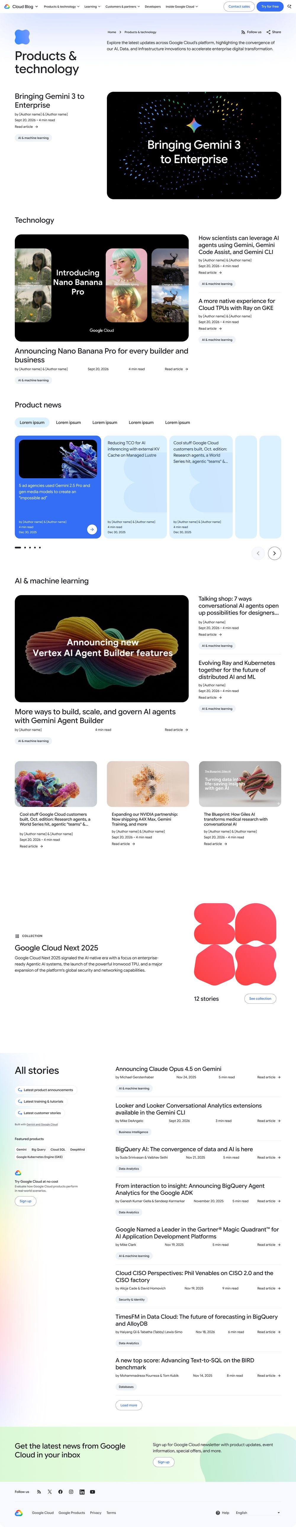 L1 landing — product category.